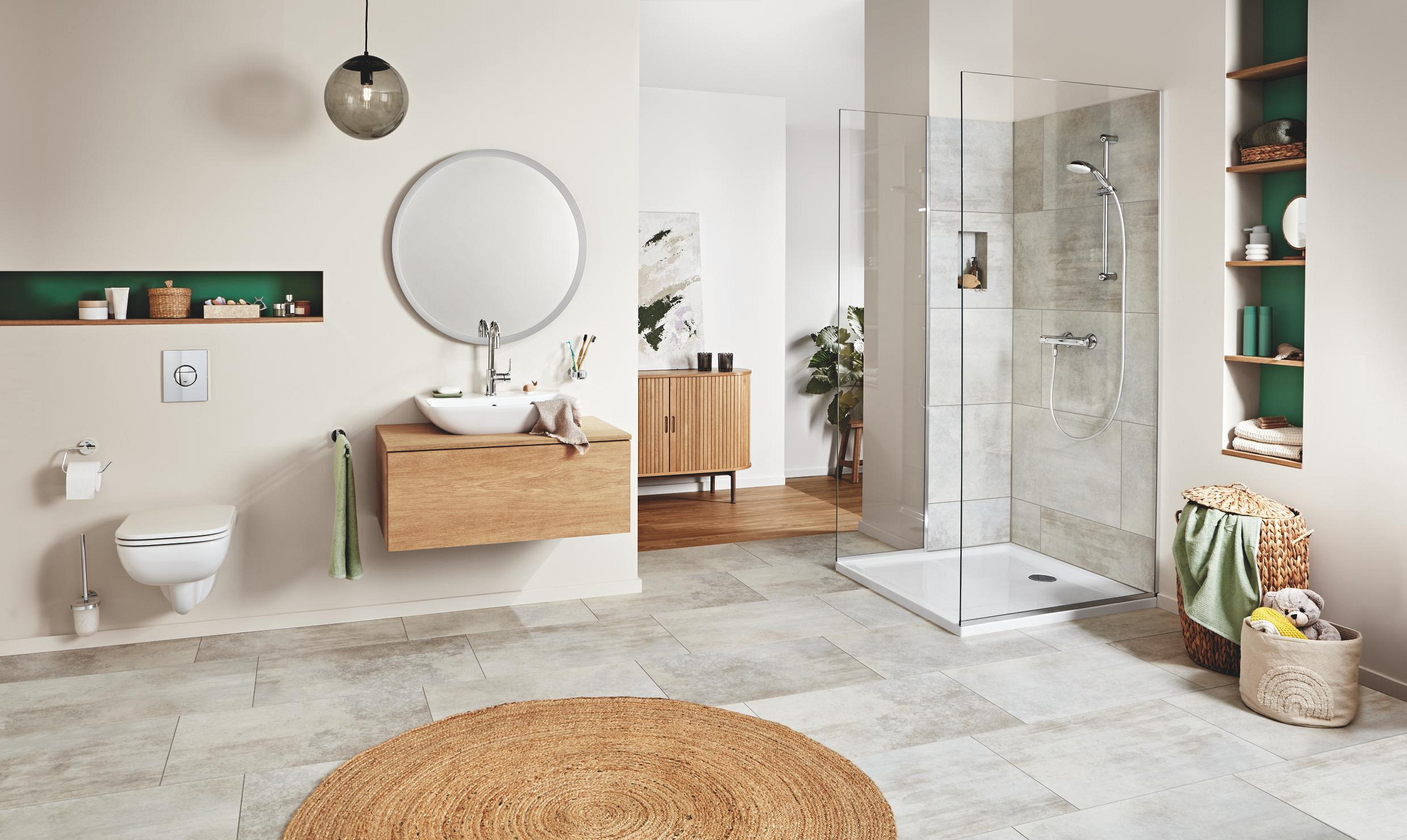 Grohe Essentials szczotka toaletowa ścienna chrom 40374001 - Wysyłka w 24h