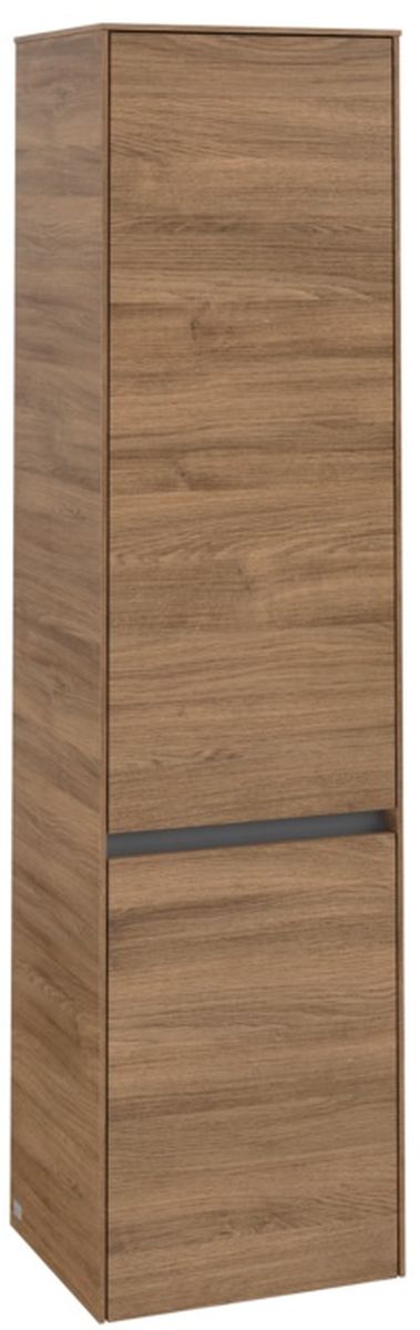 Villeroy & Boch Collaro szafka boczna 153,8 cm wysoka wisząca Oak Kansas C03300RH