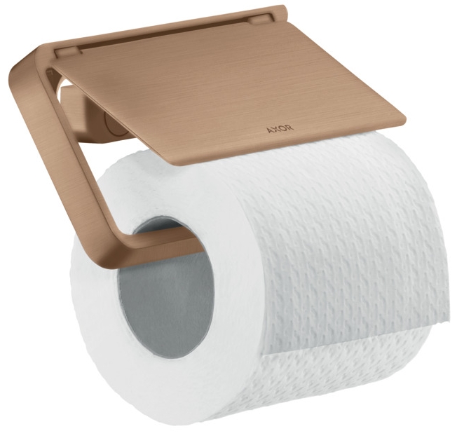 Axor Universal uchwyt na papier toaletowy ścienny czerwone złoto szczotkowane 42836310