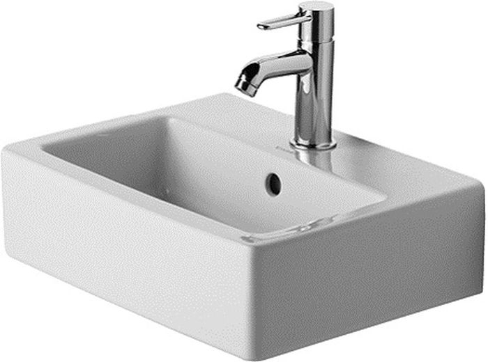 Duravit Vero umywalka 45x35 cm meblowa prostokątna biała 0704450000