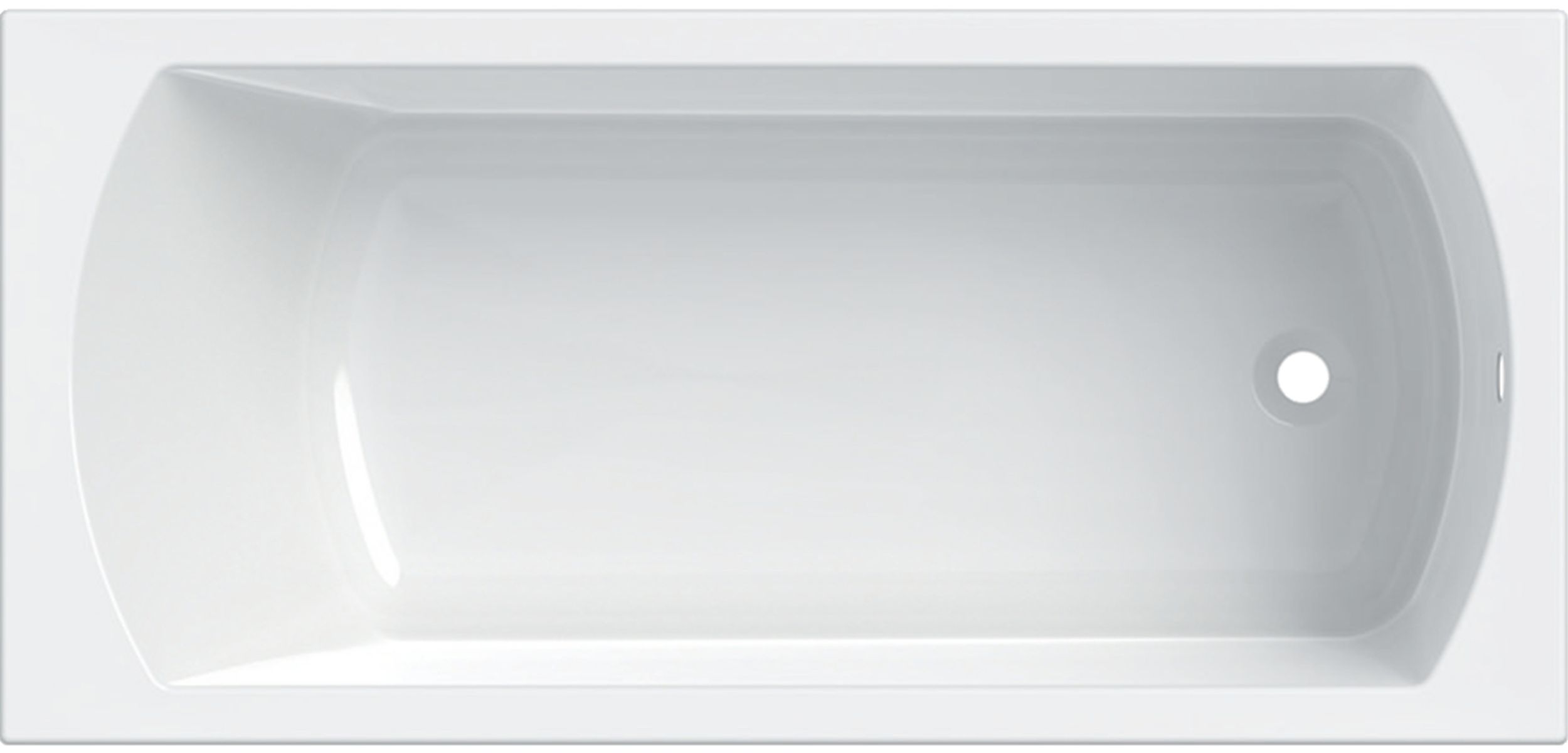 Geberit Perfect wanna prostokątna 140x70 cm biała 554.070.01.1