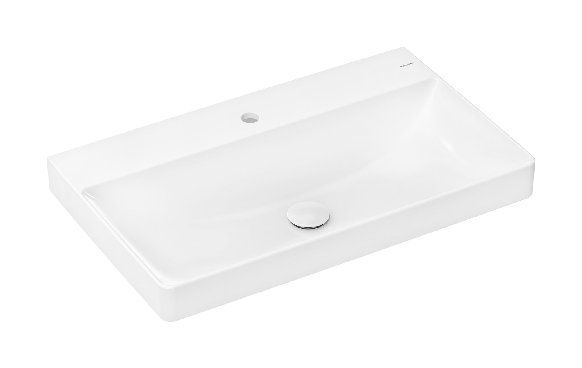Hansgrohe Xelu Q umywalka 80x48 cm ścienna prostokątna Smart Clean biały 61020450