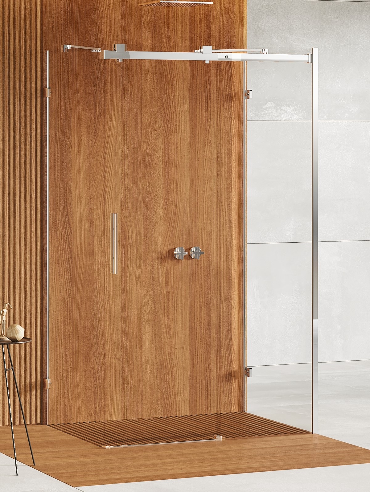 New Trendy Softi X kabina prysznicowa 120x80 cm prostokątna prawa chrom połysk/szkło przezroczyste EXK-5334