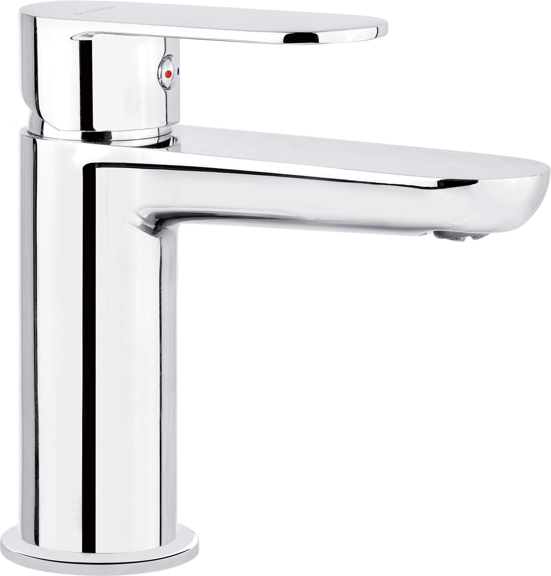 Deante Alpinia bateria umywalkowa stojąca chrom BGAH020M