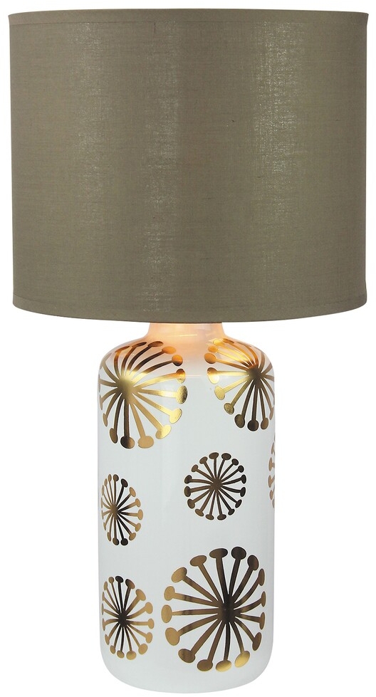Rabalux Ginger lampa stołowa 1x60W złoty/brązowy 6030