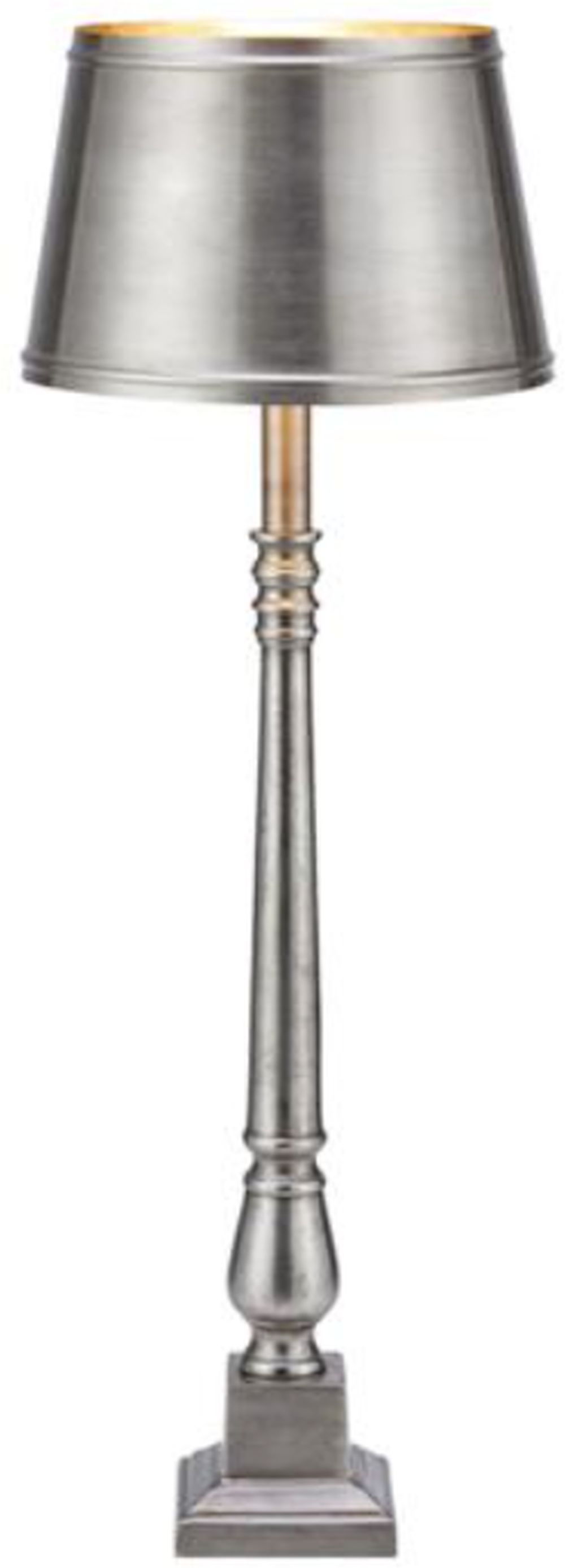 Markslöjd Metallo lampa stołowa 1x40W srebrny 108775