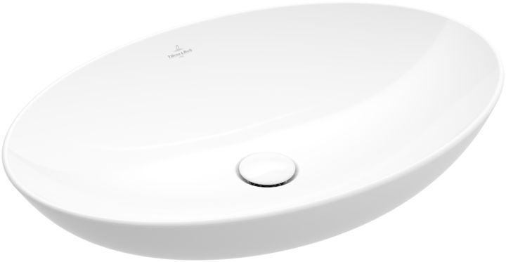 Villeroy & Boch Loop & Friends umywalka stojąca 62 cm nablatowa owalna Weiss Alpin 4A480001