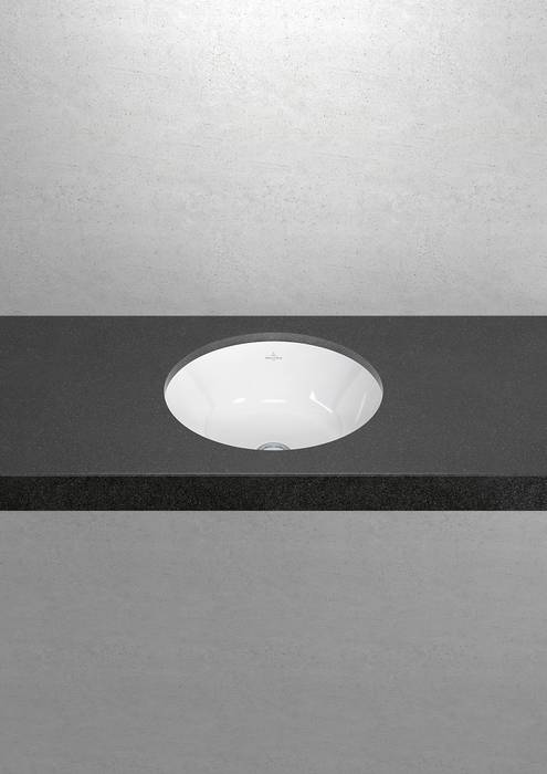 Villeroy & Boch Architectura umywalka 40 cm podblatowa okrągła CeramicPlus Weiss Alpin 5A7545R1