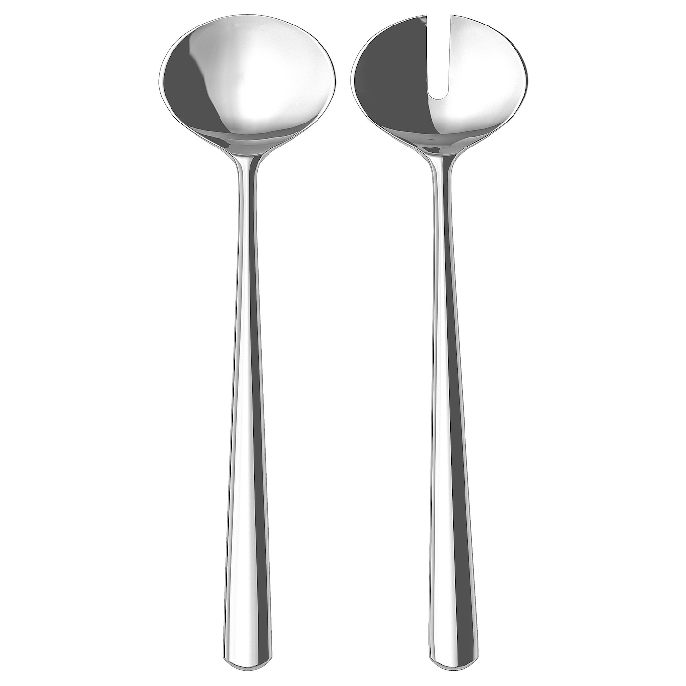 IKEA SEDLIG sztućce sałatkowe, 2 szt, stal nierdz, 28 cm