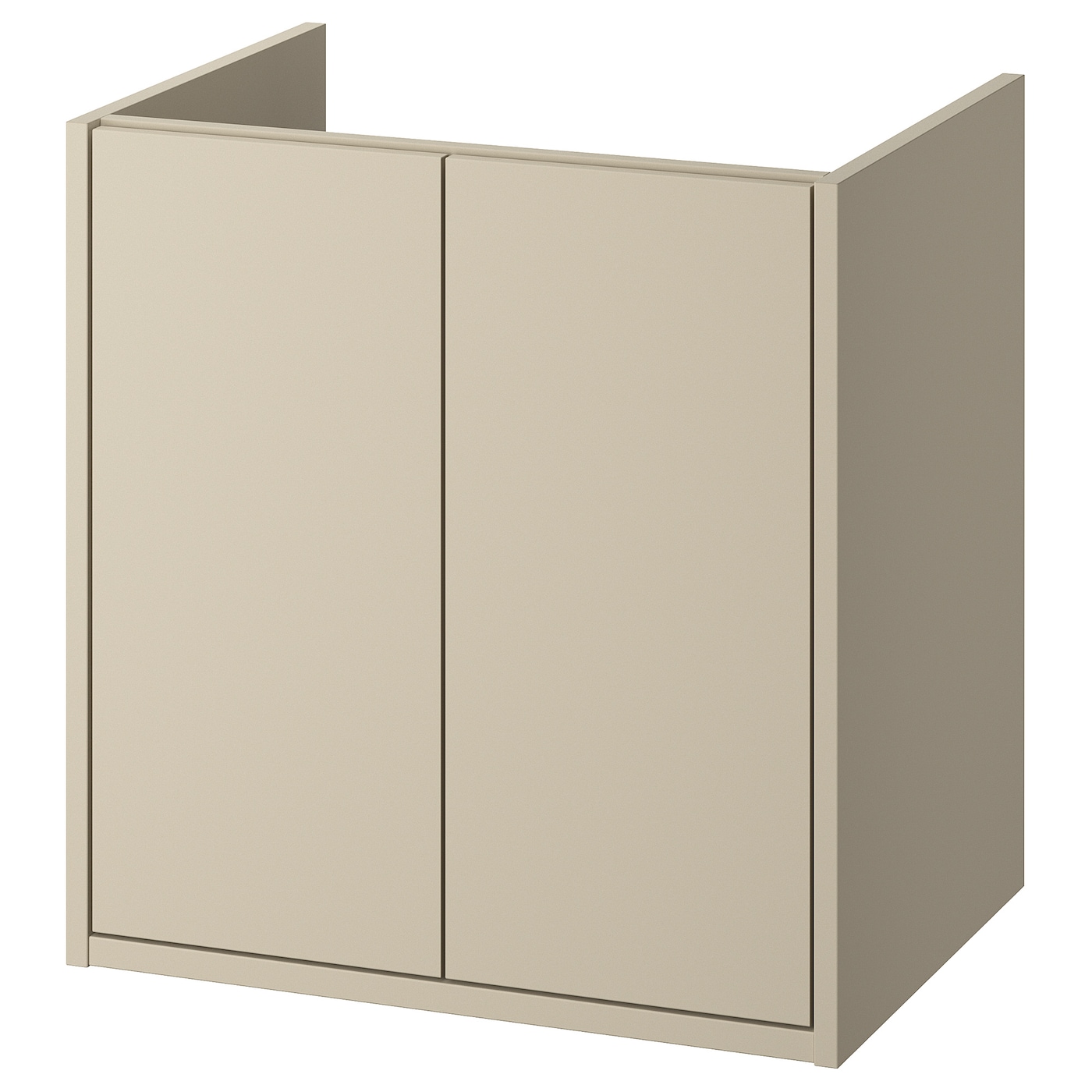 IKEA HAVBÄCK szafka umywalkowa z drzwiami, beżowy, 60x48x63 cm