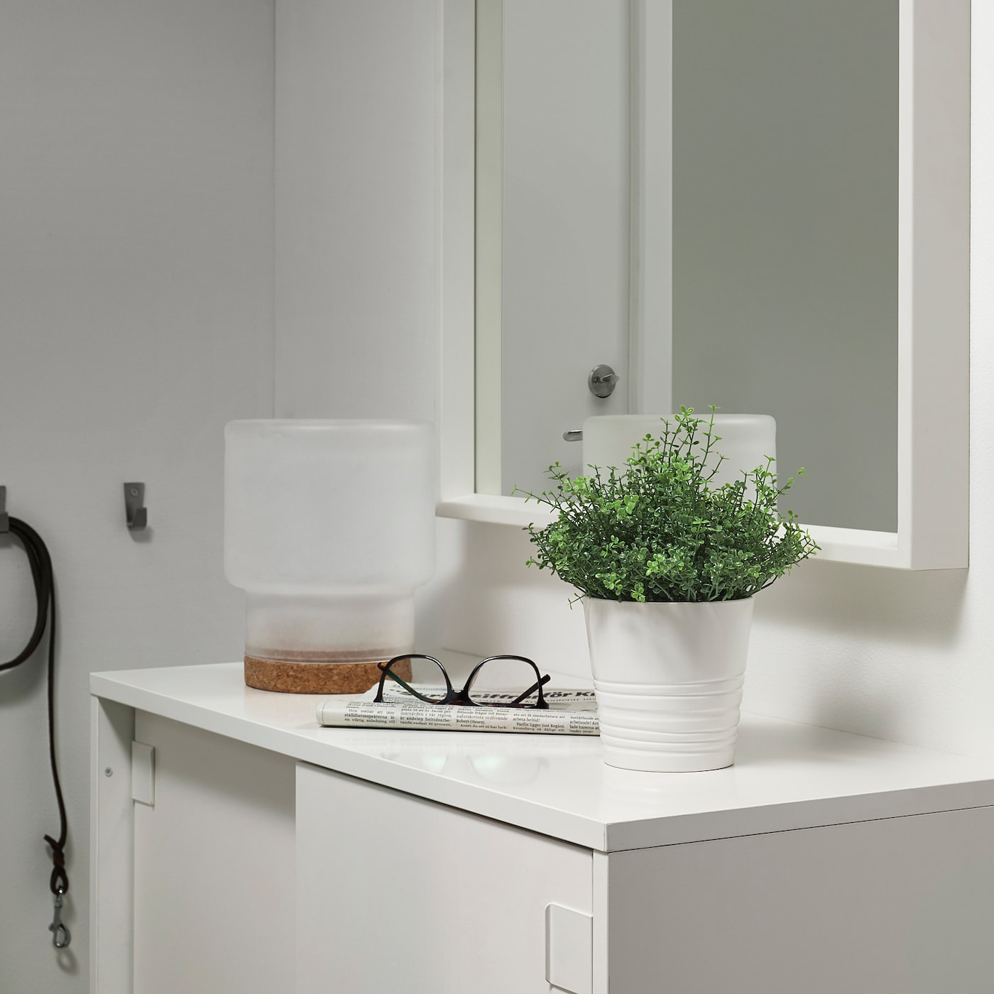 IKEA FEJKA sztuczna roślina doniczkowa, do wewnątrz/na zewnątrz Dziecięce łzy, 9 cm
