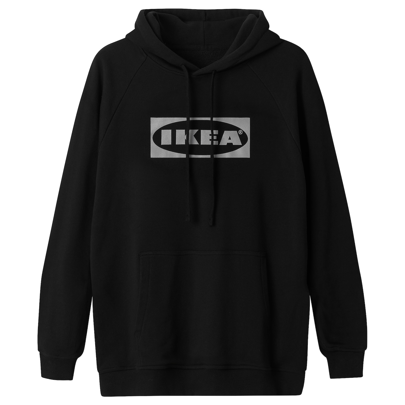 IKEA AURTIENDE bluza z kapturem, czarny, L/XL