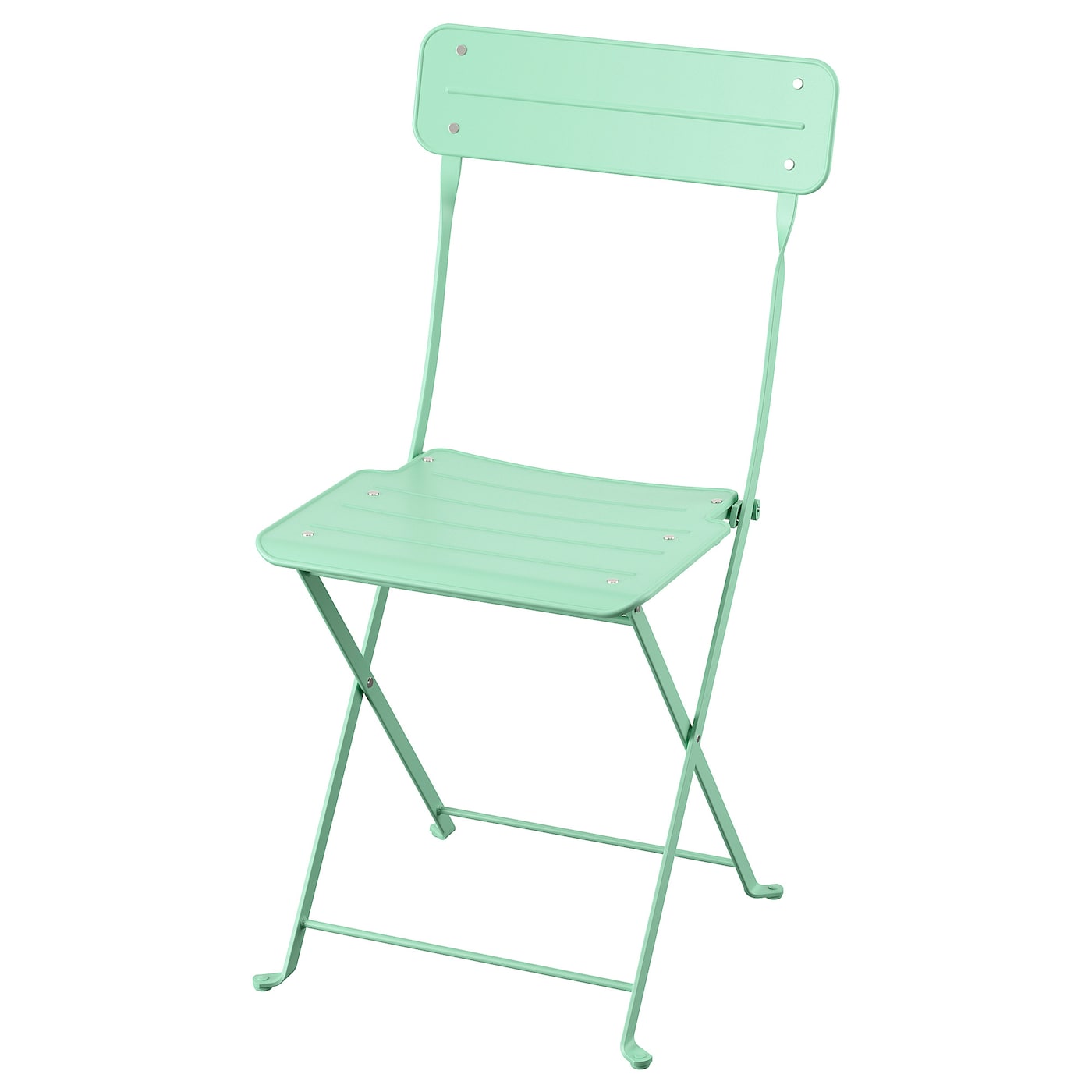IKEA SUNDSÖ krzesło składane, jasnozielony zewnętrzne, Głębokość: 46 cm