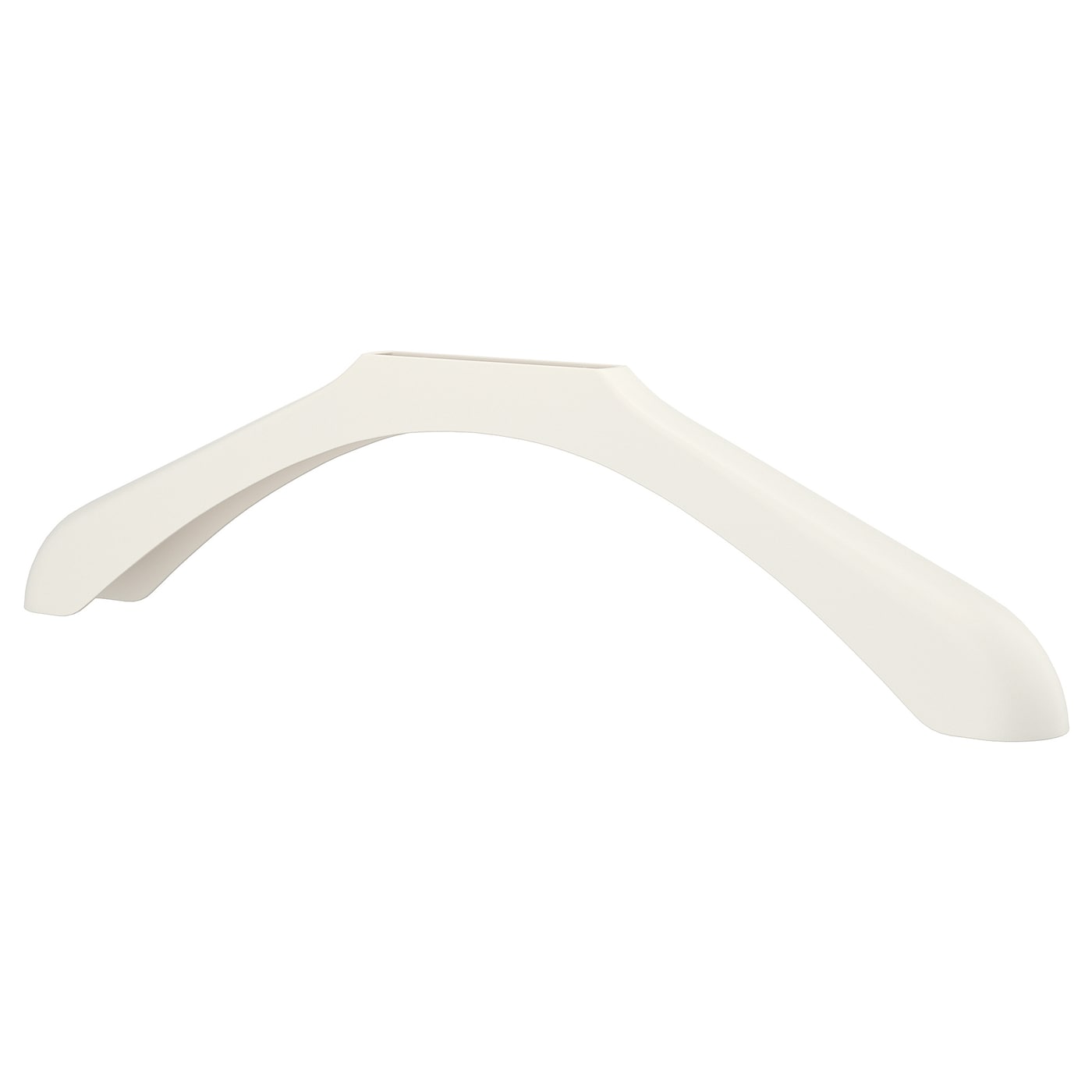 IKEA BUMERANG nakładka na wieszak, biały, Szerokość: 44 cm
