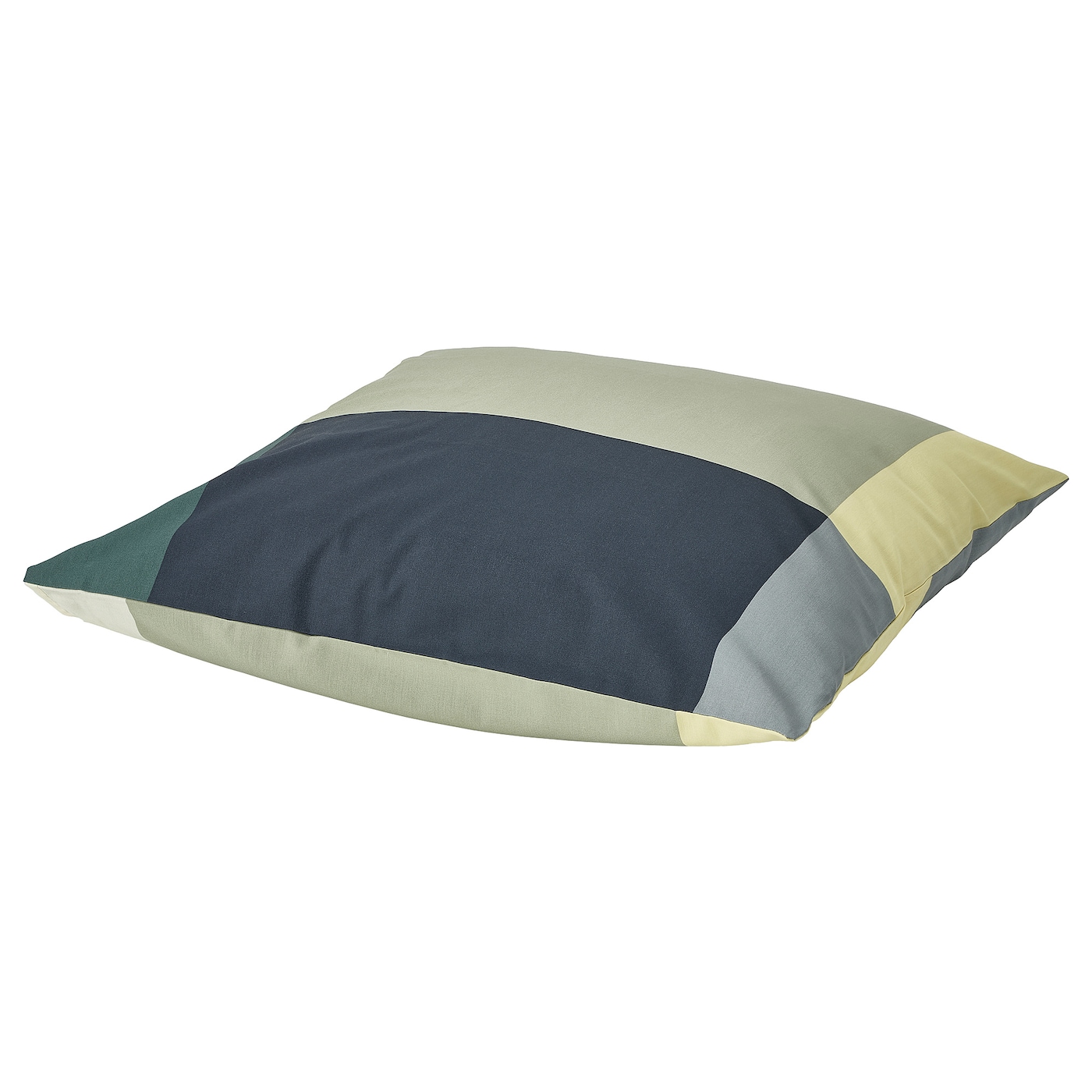 IKEA BRUNKRISSLA poszewka, zielony/wielobarwny, 50x60 cm