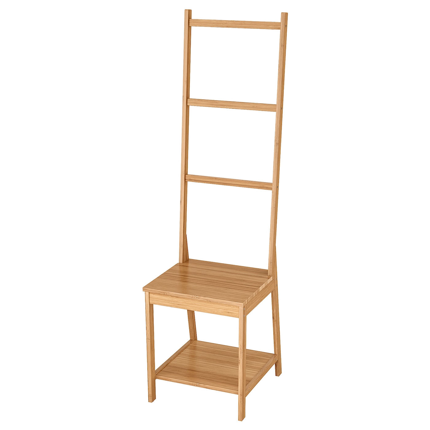 IKEA RÅGRUND krzesło z wieszakiem, bambus, Szerokość: 39 cm