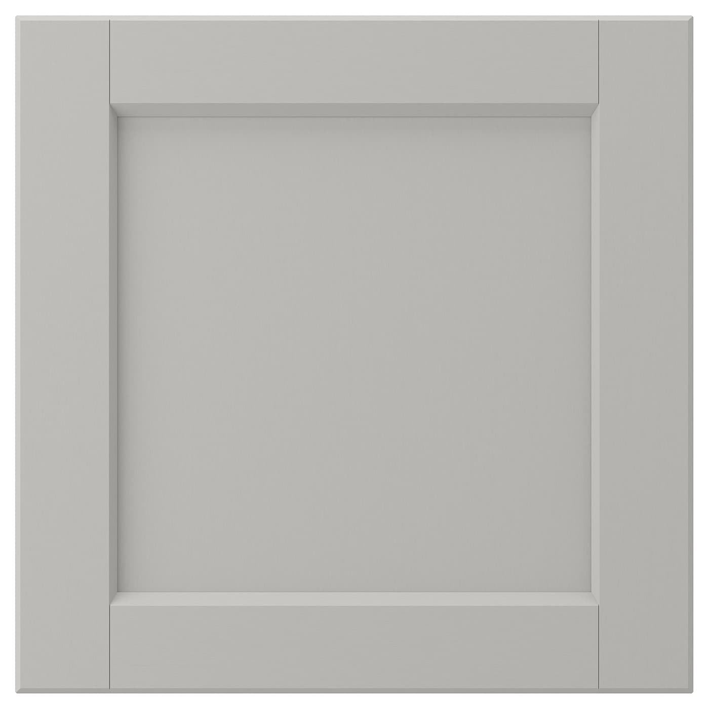 IKEA LERHYTTAN drzwi, jasnoszary, 40x40 cm