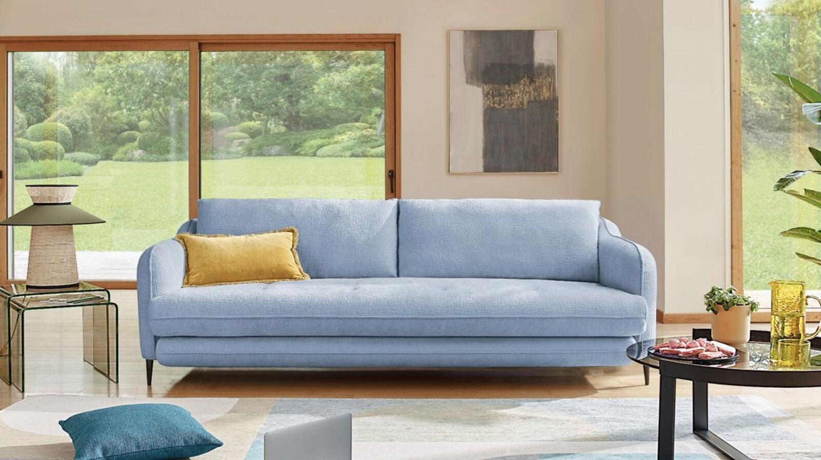 Sofa rozkładana Jade jeans podwójna