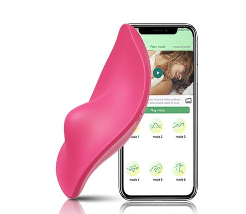 Wibrator sterowany aplikacją w telefonie Funny