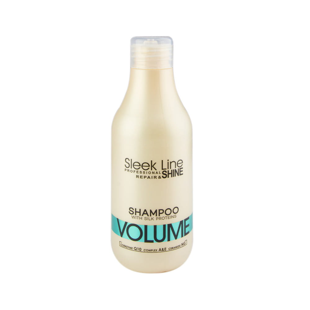 Stapiz szampon do włosów cienkich i delikatnych z jedwabiem volume sleek line 300ml.