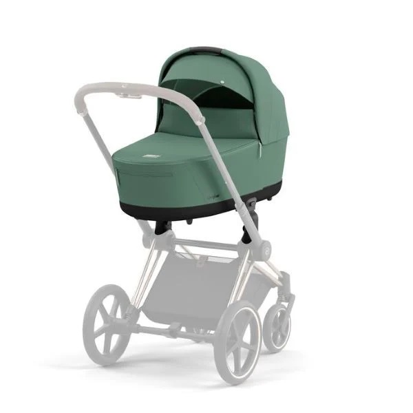 Cybex Priam 4.0 - wózek spacerowy z gondolą Lux-Leaf Green-Matt Black