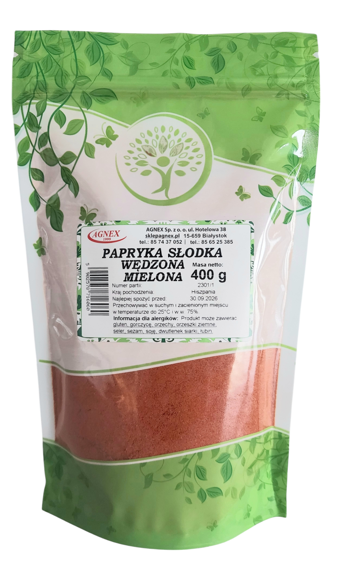 Papryka wędzona słodka mielona 400g