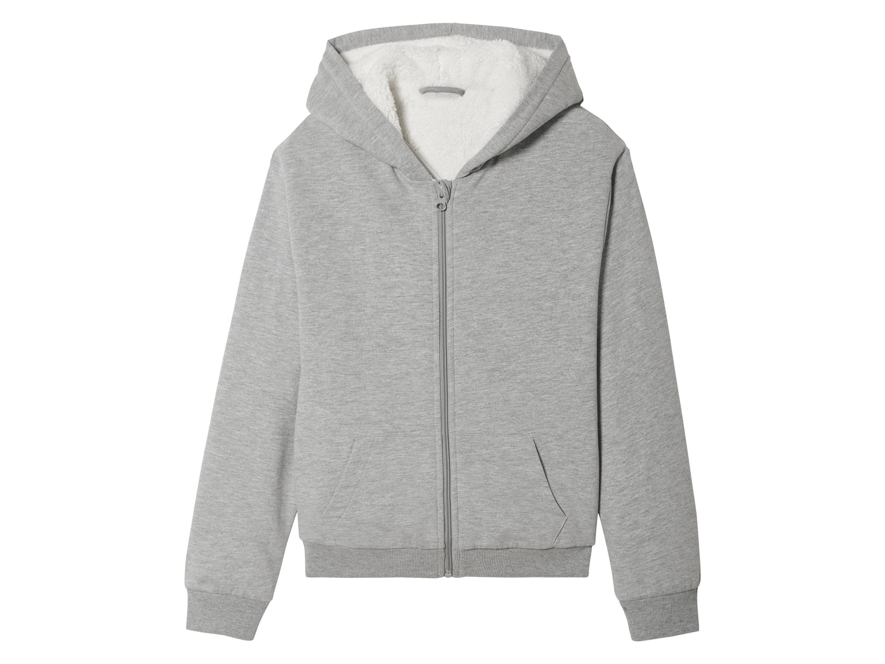 pepperts! Bluza dziecięca z miękkim, ciepłym polarem 134/140, Szary