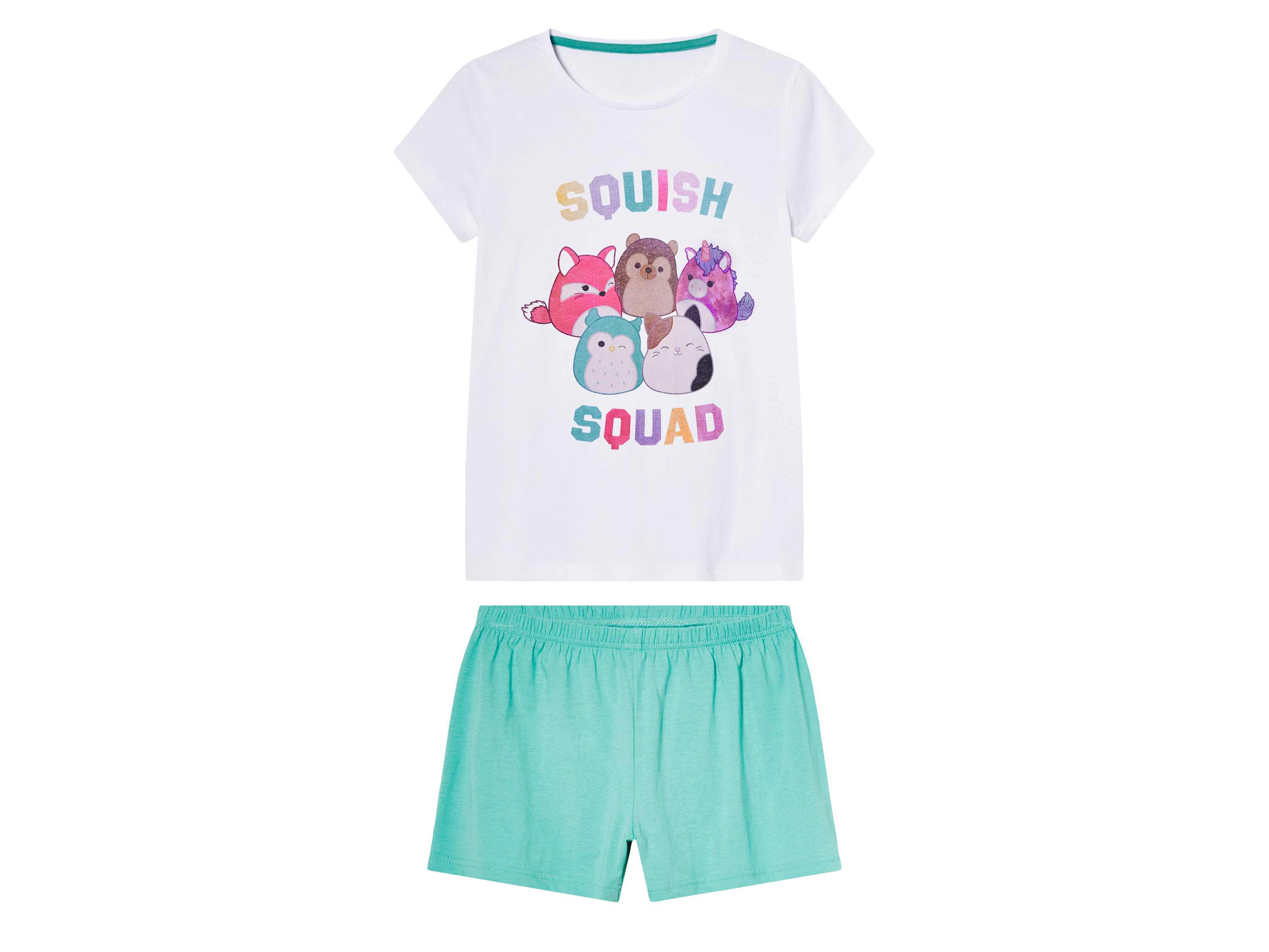 Piżama młodzieżowa z bawełny Squishmallows, 158/164
