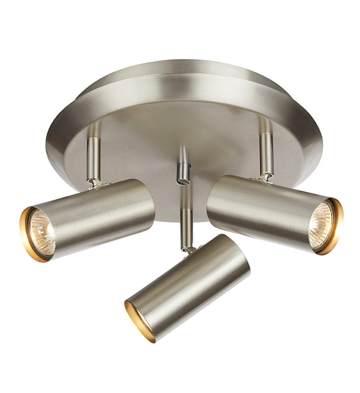 Darmowa Dostawa - Lampa podsufitowa 3x12 W stal Markslöjd Barcelona 107350