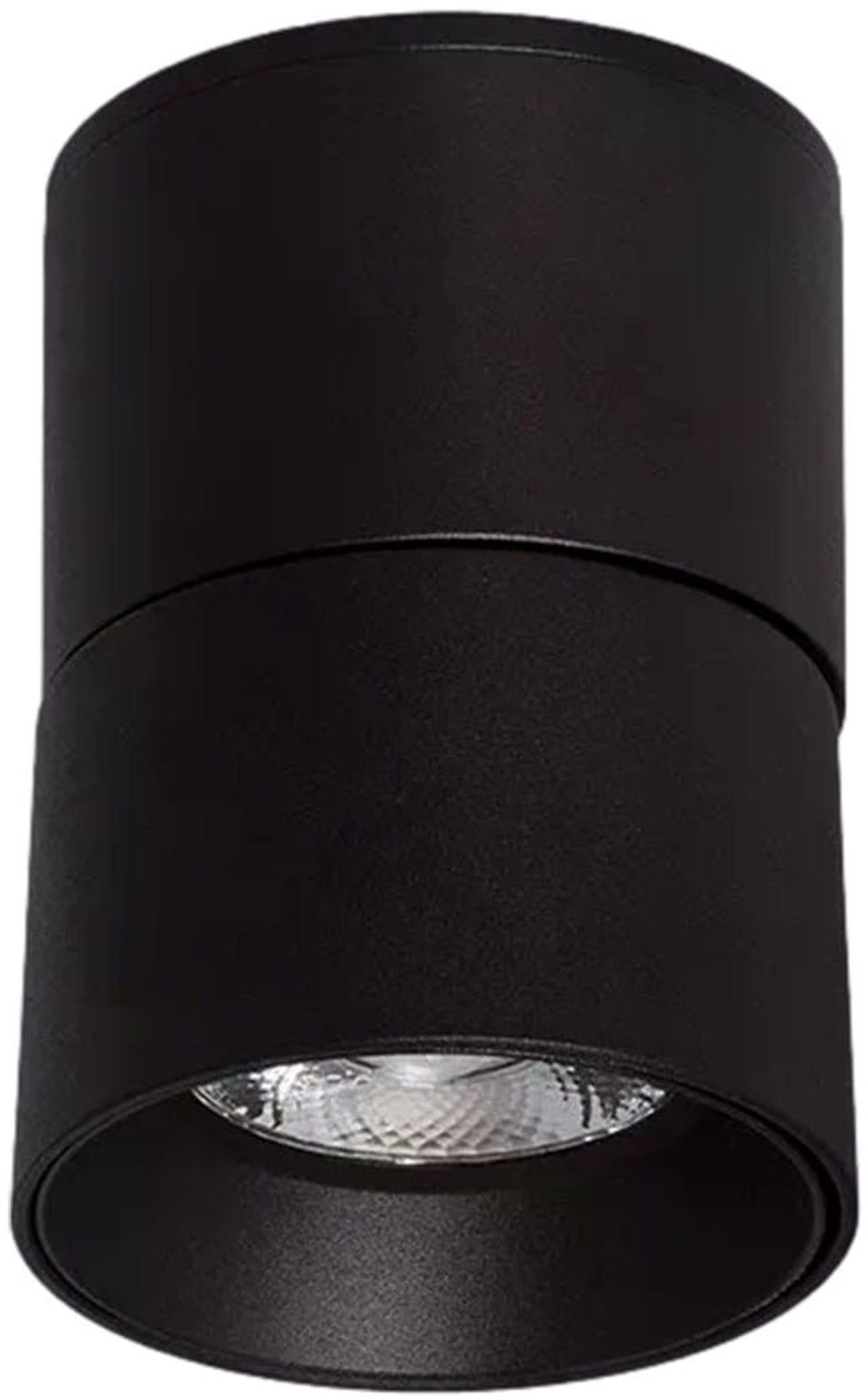 Darmowa Dostawa - Lampa podsufitowa 1x7 W czarny Abruzzo Estetica LED ABRLPR7WCNW