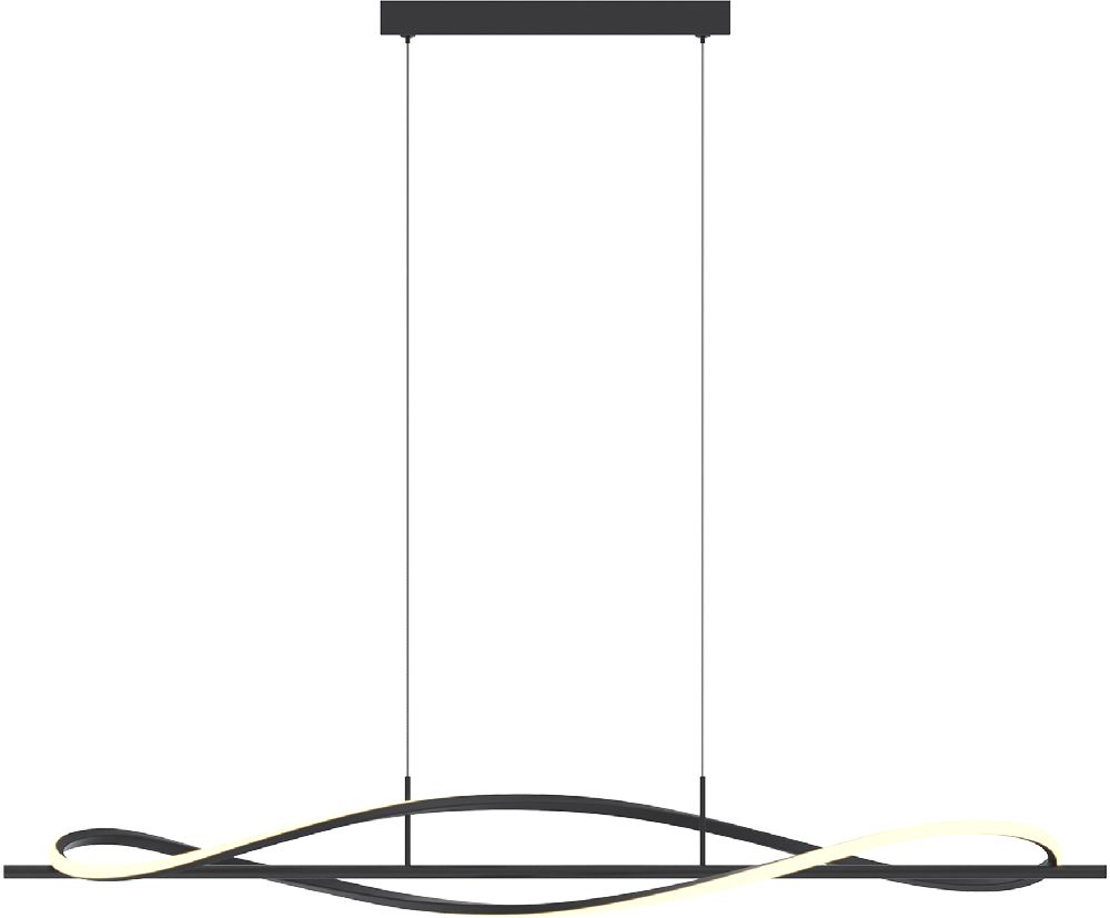 Darmowa Dostawa - Lampa wisząca 1x30 W czarna Zuma Line Domenico MD354413BT