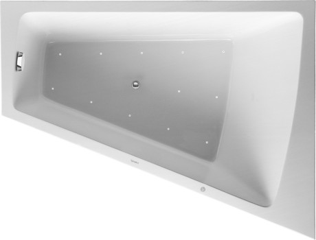 Darmowa Dostawa - Wanna z hydromasażem 180x140 cm narożna asymetryczna Duravit Paiova 760269000JS1000