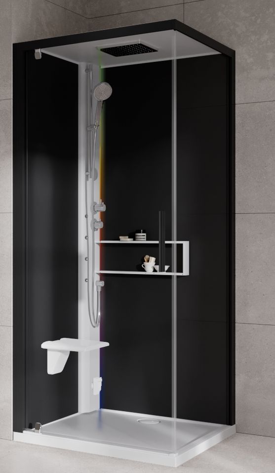 Darmowa Dostawa - Kabina z hydromasażem Novellini Glax G22GF90ST51UH