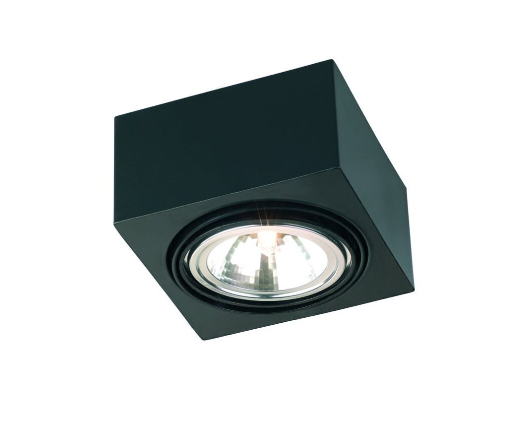 Darmowa Dostawa - Lampa podsufitowa 1x6 W czarna Argon Rodos 346