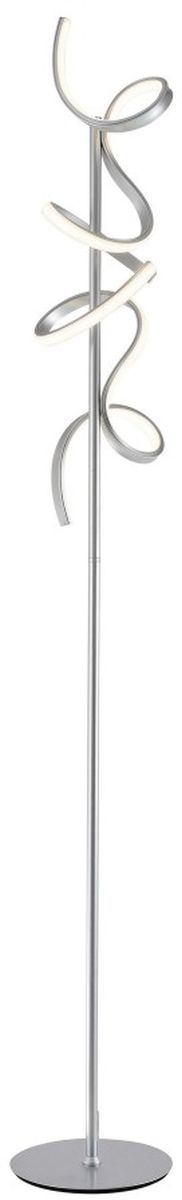 Darmowa Dostawa - Lampa stojąca 2x10 W srebrna Just Light Curls 1903121
