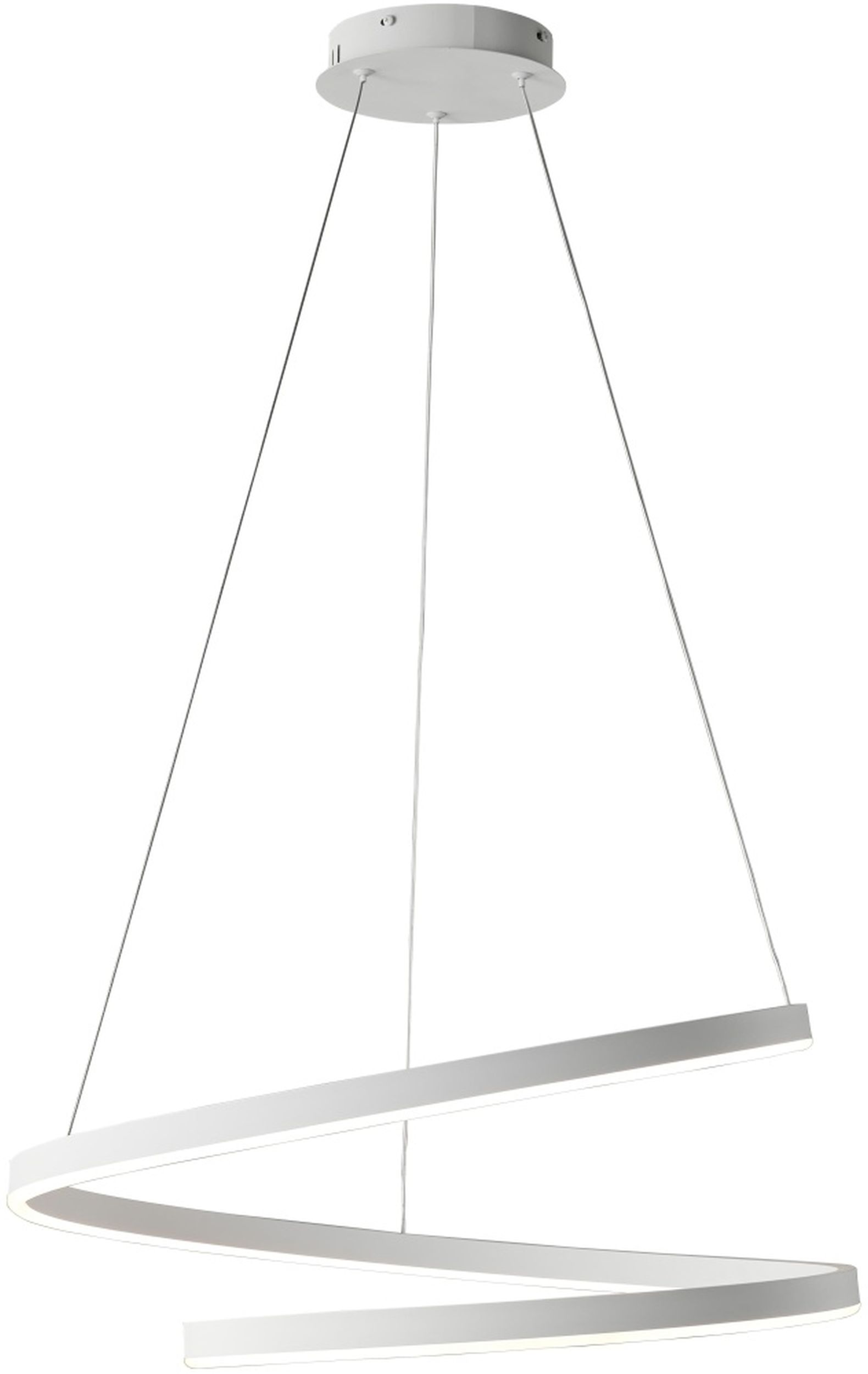 Darmowa Dostawa - Lampa wisząca 1x50 W biały Kaja Koloso K8182