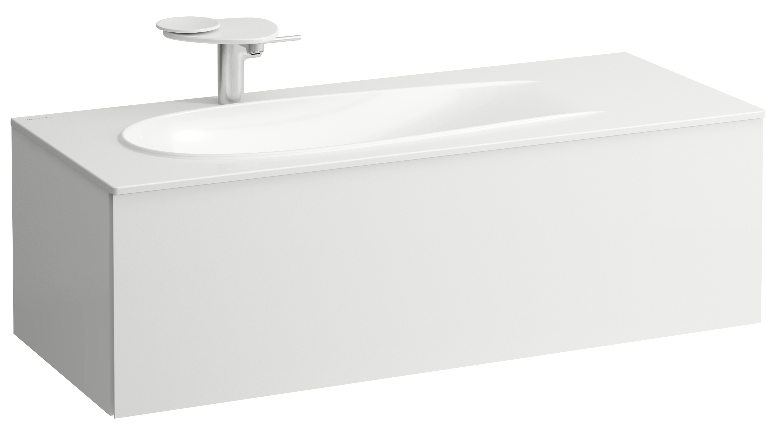 Darmowa Dostawa - Szafka 119.5x49x36.5 cm podumywalkowa wisząca biały Laufen Il Bagno Alessi H4304410972601