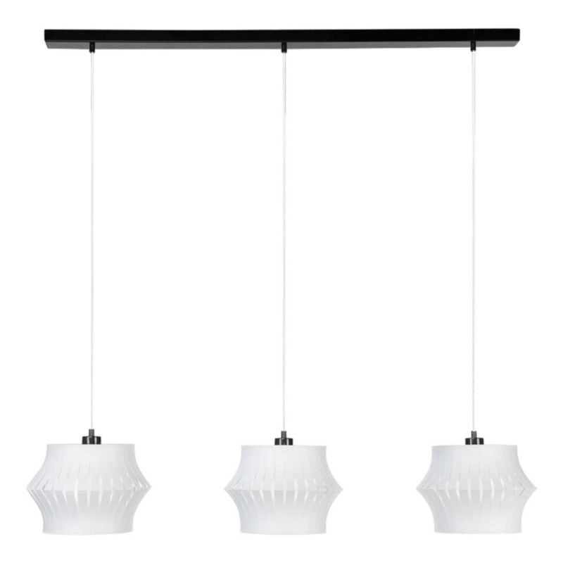 Lampa Wisząca SPOT Light 3xE27 Max.40W Klasyczne Połączenie Czerni z Szarymi Abażurami, Polski Producent, 1 szt.