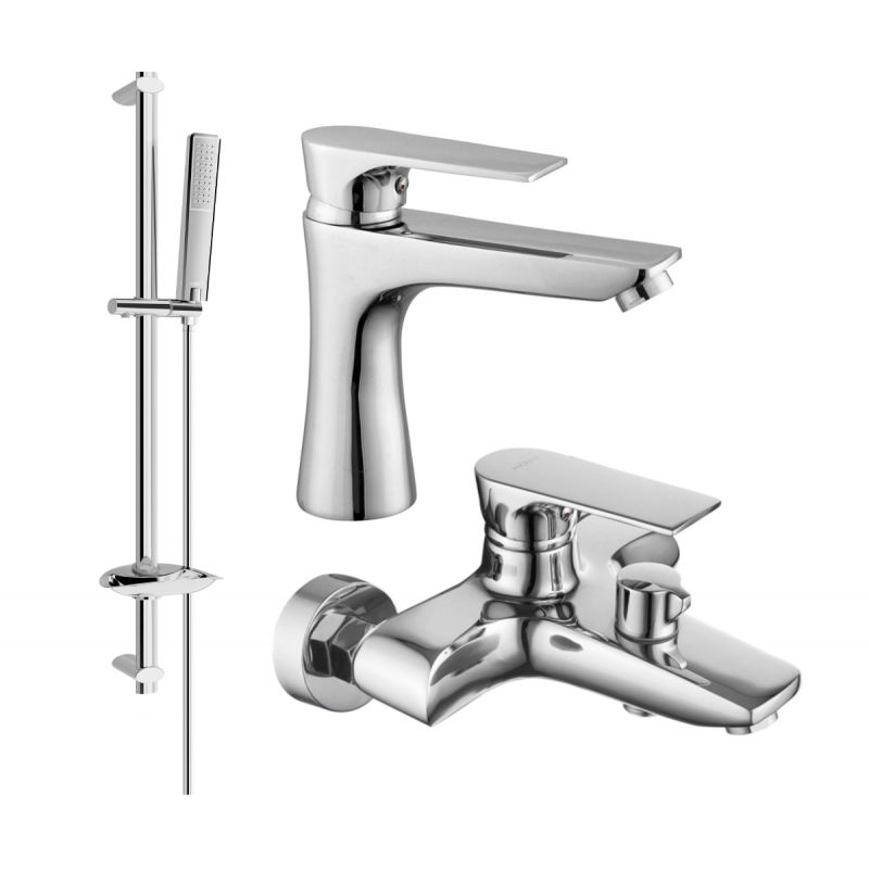Zestaw wannowy Mexen Axel chrom 73803DB72-00 1 szt.