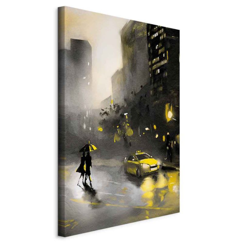 Obraz Artgeist Blask miasta 60 x 90 cm płótno włoskie 1 szt
