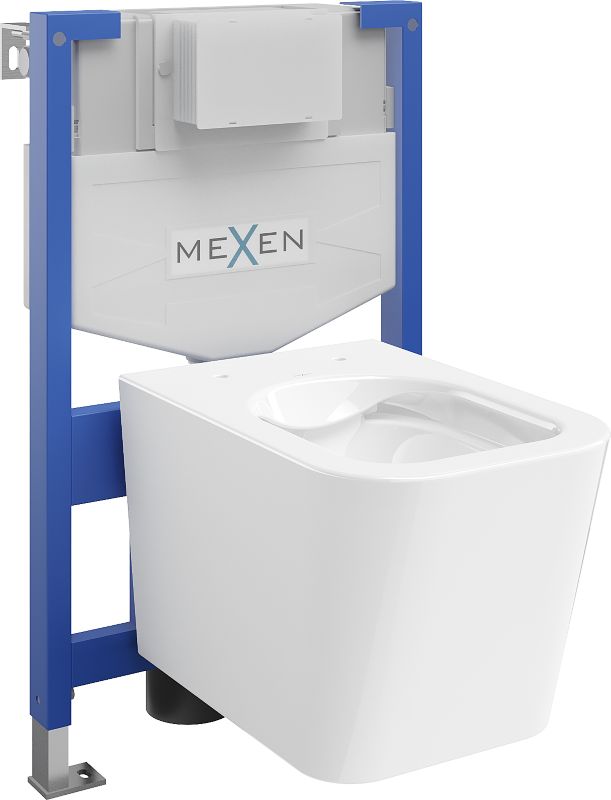 Zestaw podtynkowy WC Mexen Teo biały połysk 51x34,5 cm 1 szt.