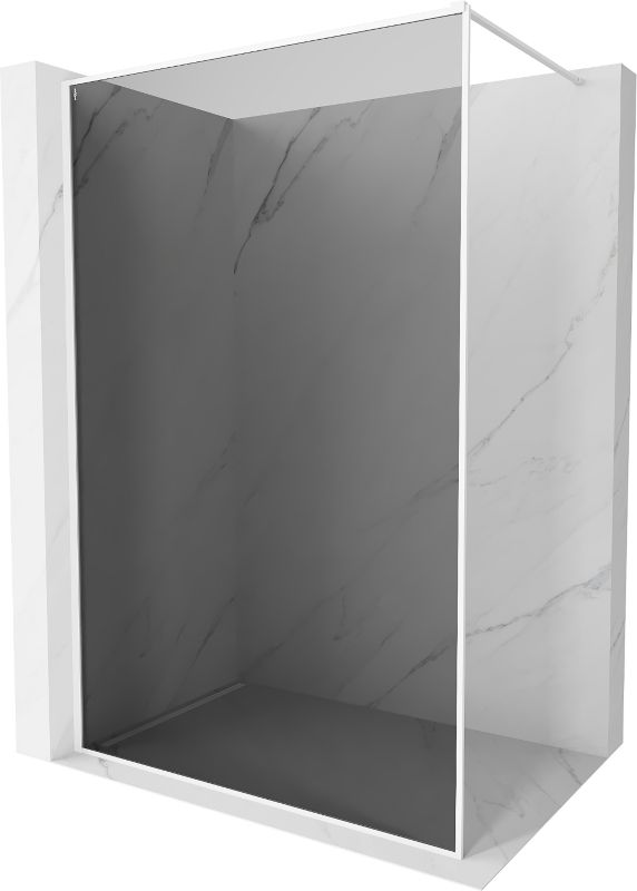 Ścianka prysznicowa walk-in Mexen Kioto-XF grafit 130x202 cm 800-130-104-20-40-X1 szt.