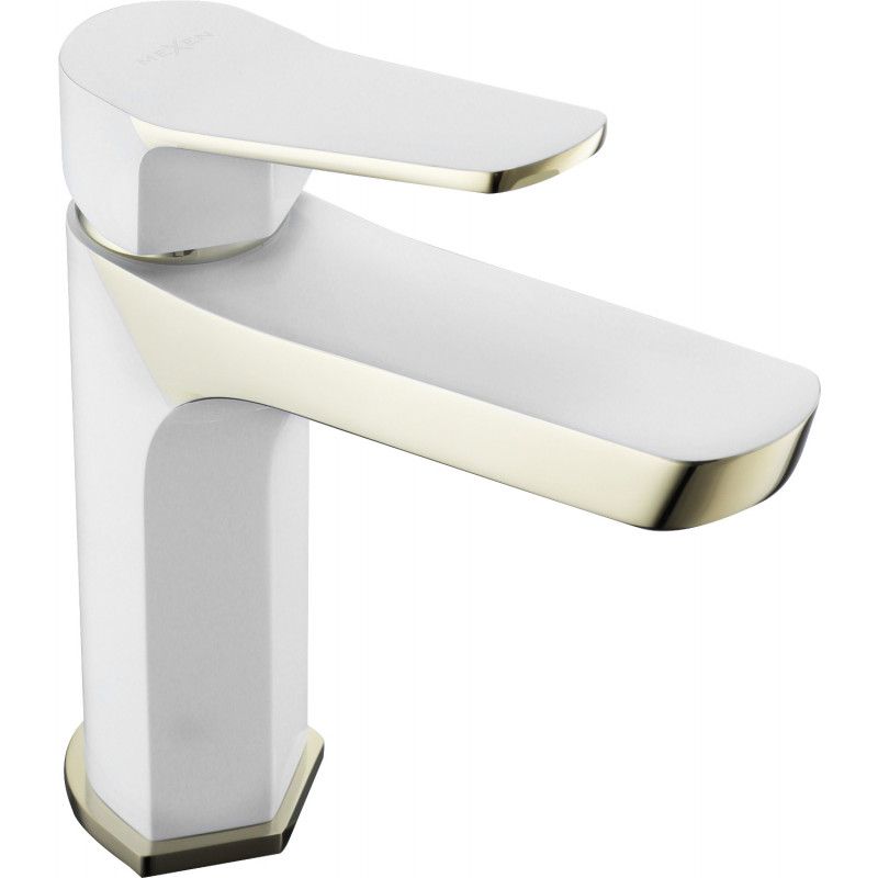 Bateria umywalkowa Mexen Lerma biała/złota 19,8 cm 1 szt.
