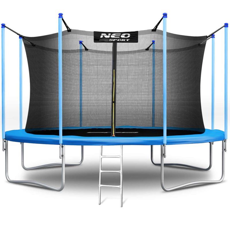 Trampolina ogrodowa Neo-Sport z siatką wewnętrzną 465 cm 15 ft NS-15W181 1 szt.