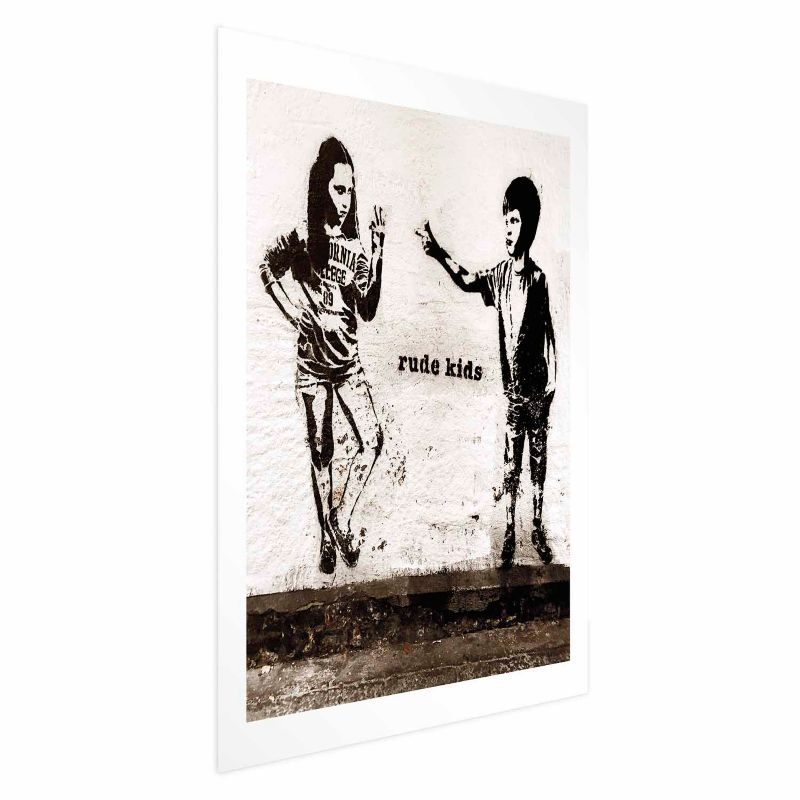 Plakat Artgeist Niegrzeczne dzieci 21x30 cm bez ramy 1 szt
