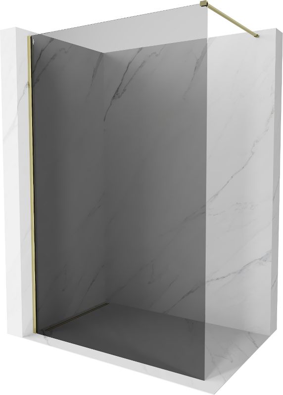 Ścianka prysznicowa Mexen Kioto-X grafit 130x200 cm 800-130-101-50-40-X1 szt.