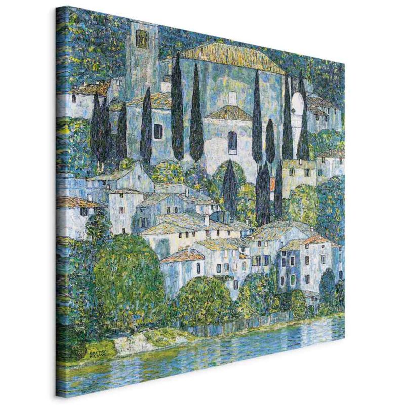 Obraz Artgeist Kościół w Cassone 60 x 60 cm flizelina 1 szt