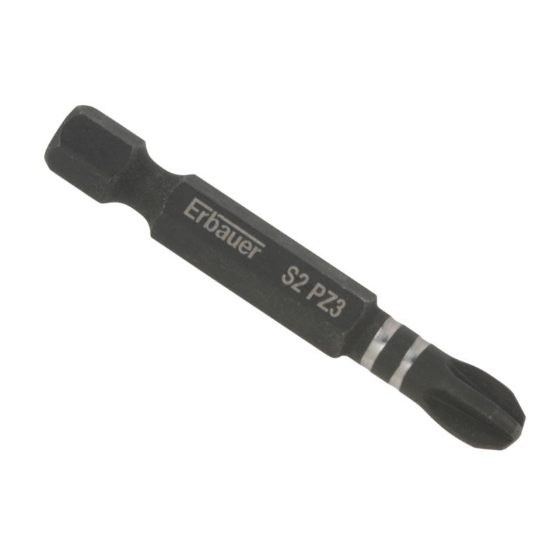Bity udarowe Erbauer 50 mm PZ3 3 szt.