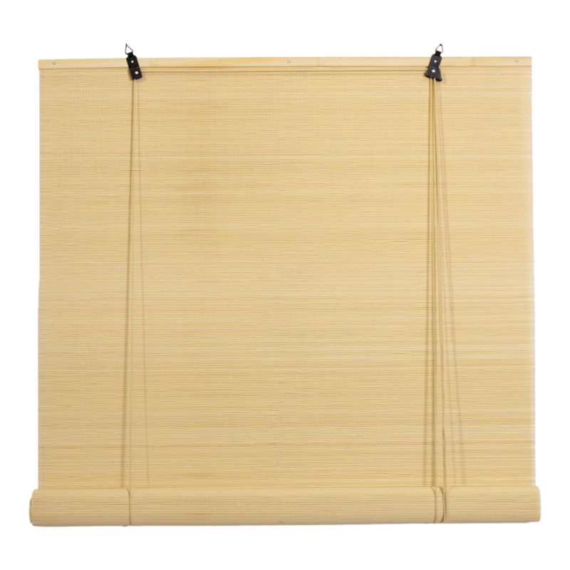 Roleta GoodHome Akapa bambus 90 x 180 cm jasnobeżowa