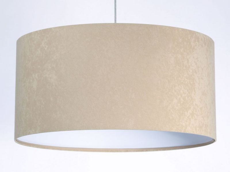 Lampa Bps Koncept wisząca HOME 50 beżowa/biała 1 szt